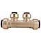 Apollo 3/4 in. x 3/4 in. Brass Push-To-Connect Inlets with 2-Port Open Manifold 1/2 in. Outlets FSBM2PTO - alternate 3